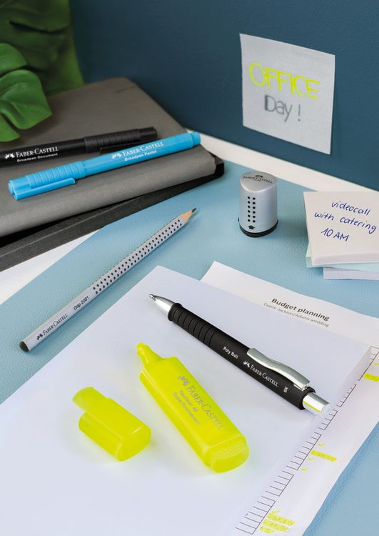 Produktbild: FABER-CASTELL Kugelschreiber Poly Ball XB, schwarz
