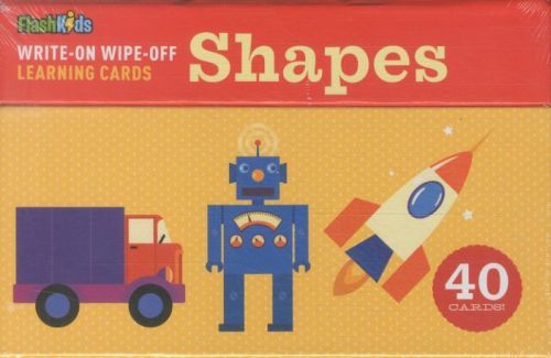 Produktbild: Write-On Wipe-Off Learning Cards: Shapes