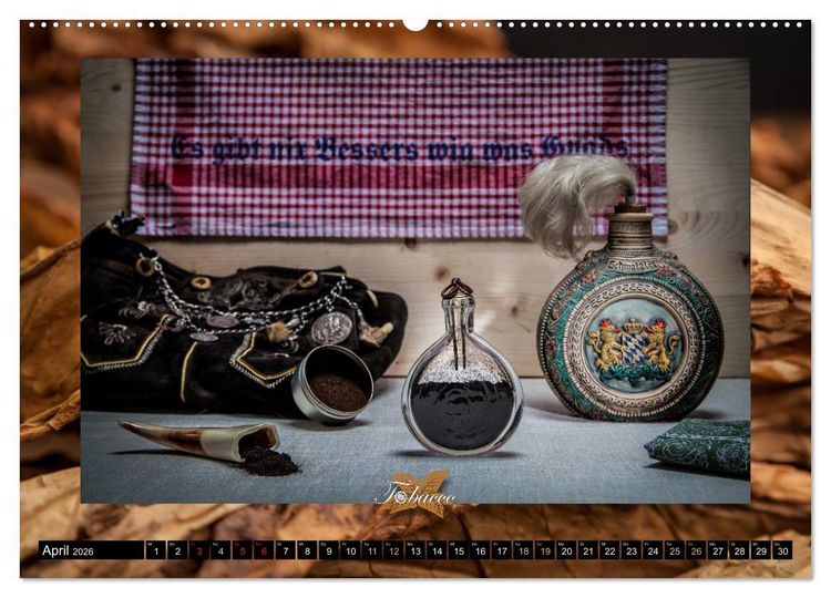 Produktbild: Tobacco - Genuss und Flair der Tabakkultur (Wandkalender 2026 DIN A2 quer), CALVENDO Monatskalender