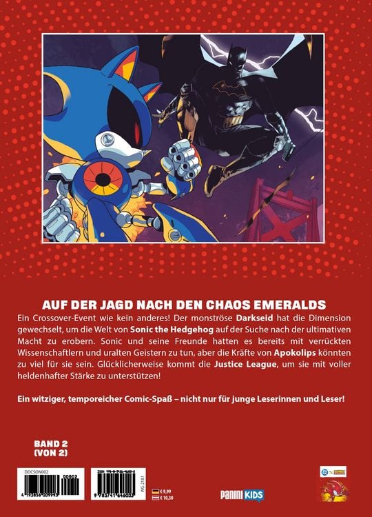 Produktbild: DC x Sonic The Hedgehog