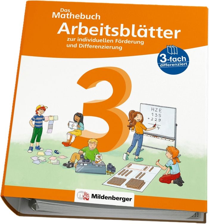 Produktbild: Das Mathebuch 3 Neubearbeitung &ndash; Arbeitsbl&auml;tter zur individuellen F&ouml;rderung und Differenzierung
