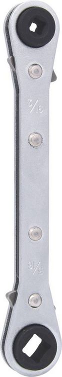 Produktbild: KS Tools 4 in 1 K&auml;lte-Klima-Ratschenschl&uuml;ssel, umschaltbar 130.0122