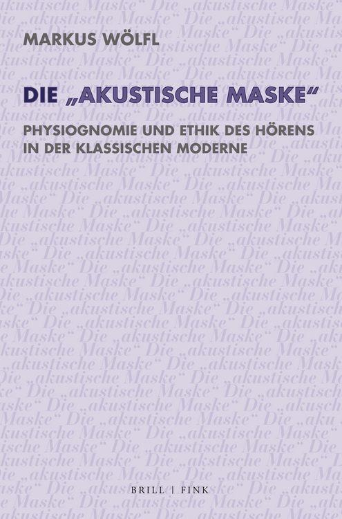 Produktbild: Die &bdquo;akustische Maske&ldquo;