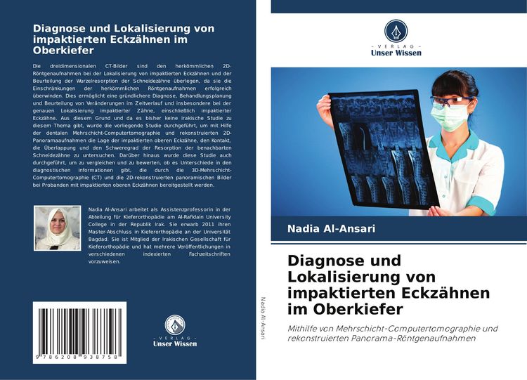 Produktbild: Diagnose und Lokalisierung von impaktierten Eckz&auml;hnen im Oberkiefer
