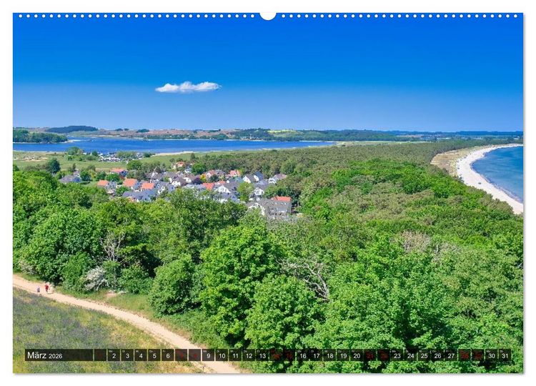 Produktbild: Das M&ouml;nchgut und Thiessow (Wandkalender 2026 DIN A2 quer), CALVENDO Monatskalender