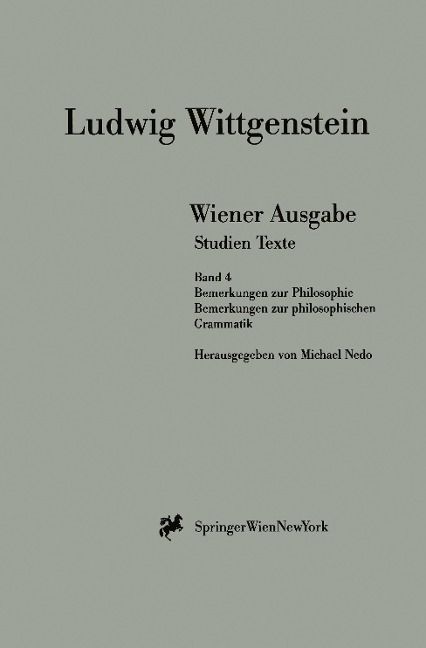 Produktbild: Wiener Ausgabe Studien Texte