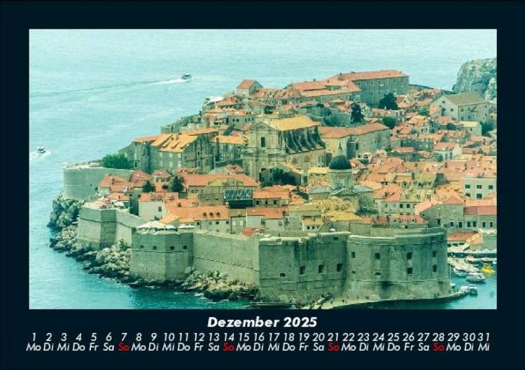 Produktbild: Kroatien 2025 Fotokalender DIN A5