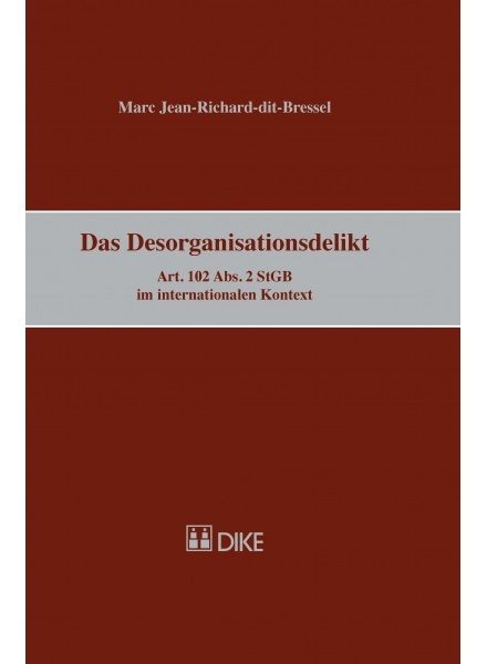 Produktbild: Das Desorganisationsdelikt