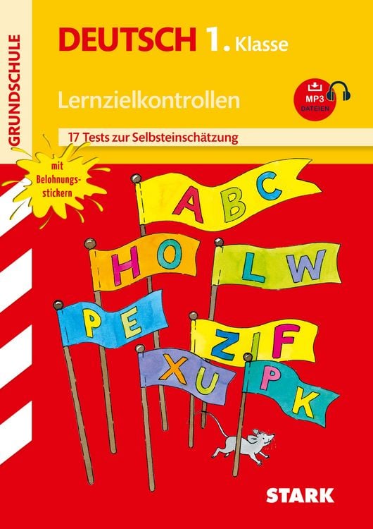 Produktbild: Lernzielkontrollen Grundschule - Deutsch 1. Klasse mit MP3-Dateien