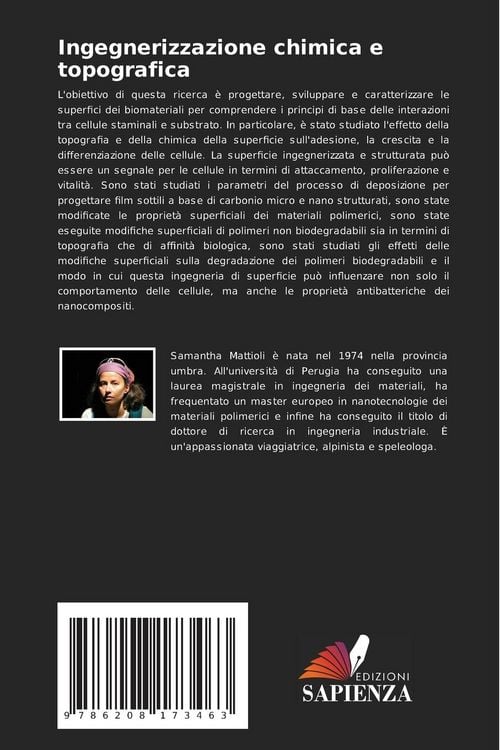 Produktbild: Ingegnerizzazione chimica e topografica