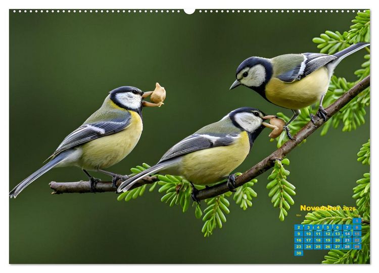 Produktbild: Singers from our regions - Our intimate nature (Wall Calendar 2026 DIN A2 landscape), CALVENDO 12 Month Wall Calendar
