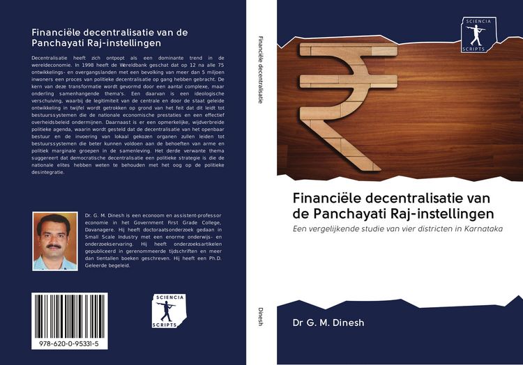 Produktbild: Financi&euml;le decentralisatie van de Panchayati Raj-instellingen