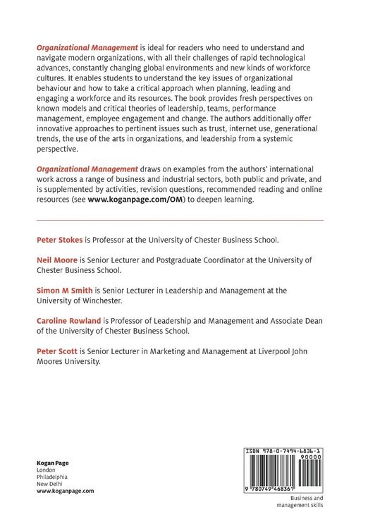 Produktbild: Organizational Management