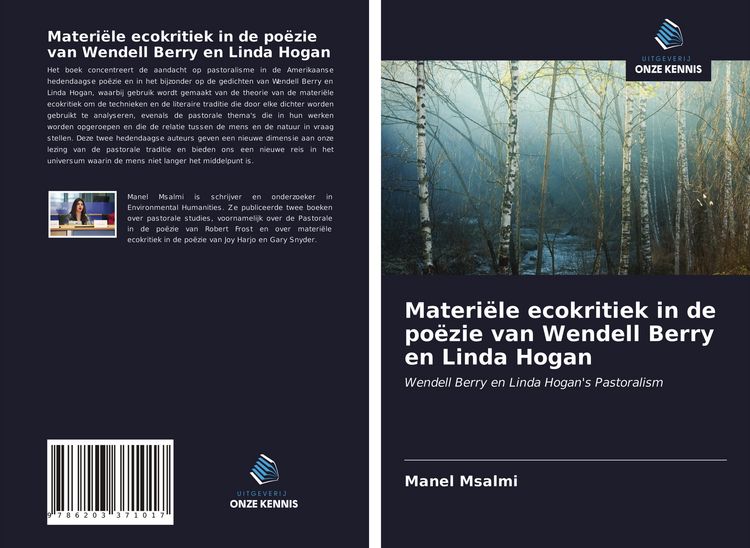 Produktbild: Materi&euml;le ecokritiek in de po&euml;zie van Wendell Berry en Linda Hogan