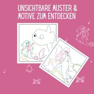 Produktbild: Zauberpapier Malbuch Im Reich der Meerjungfrauen