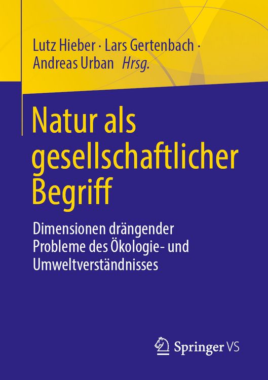 Produktbild: Natur als gesellschaftlicher Begriff