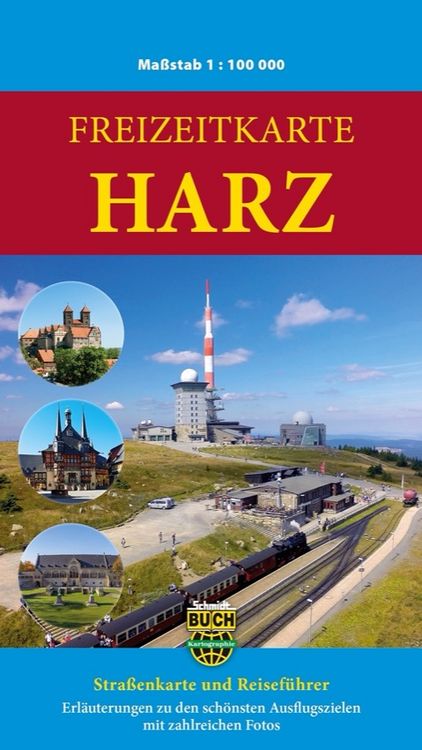 Produktbild: Freizeitkarte Harz