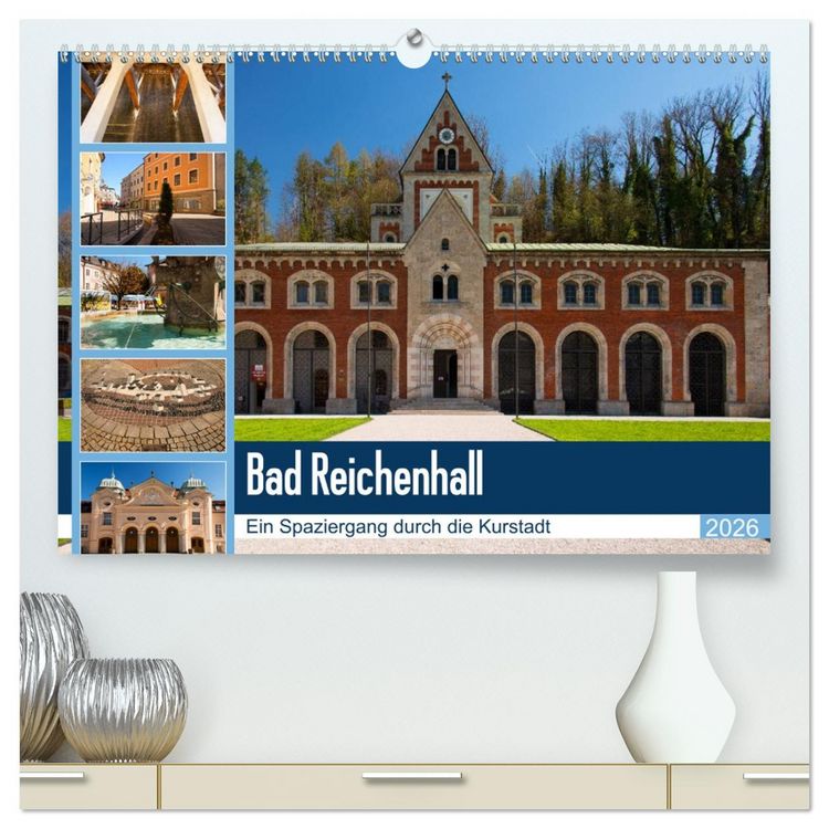Produktbild: Bad Reichenhall (hochwertiger Premium Wandkalender 2026 DIN A2 quer), Kunstdruck in Hochglanz