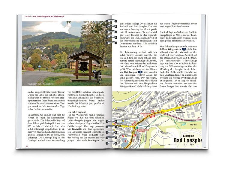 Produktbild: KOMPASS Radreisef&uuml;hrer Lahnradweg