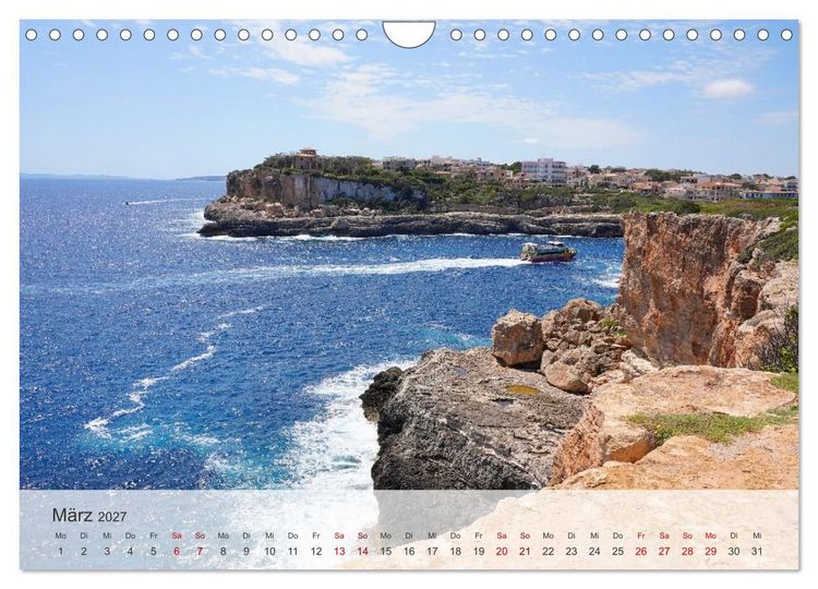 Produktbild: Cala Figuera - Mallorcas Traumbucht (Wandkalender 2027 DIN A4 quer), CALVENDO Monatskalender