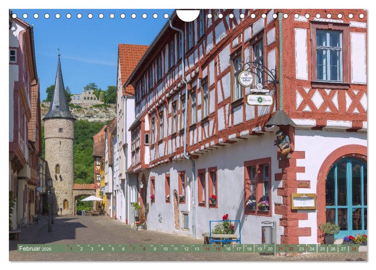 Produktbild: Romantisches Mainfranken (Wandkalender 2026 DIN A4 quer), CALVENDO Monatskalender