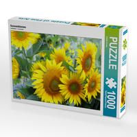 Produktbild: CALVENDO Puzzle Sonnenblumen 1000 Teile Lege-Gr&ouml;&szlig;e 64 x 48 cm Foto-Puzzle Bild von Gisela Kruse