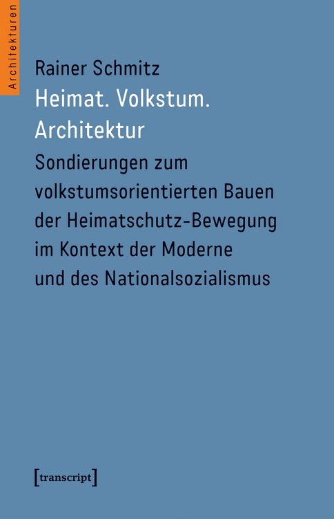 Produktbild: Heimat. Volkstum. Architektur