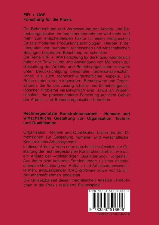 Produktbild: Rechnergest&uuml;tzte Konstruktionsarbeit
