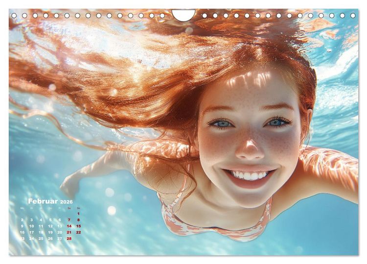Produktbild: Endlich Strandurlaub (Wandkalender 2026 DIN A4 quer), CALVENDO Monatskalender