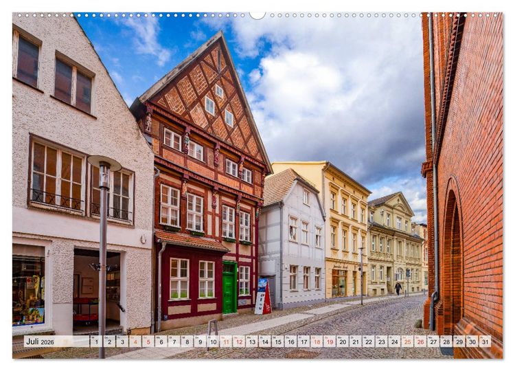 Produktbild: Perleberg Impressionen (hochwertiger Premium Wandkalender 2026 DIN A2 quer), Kunstdruck in Hochglanz