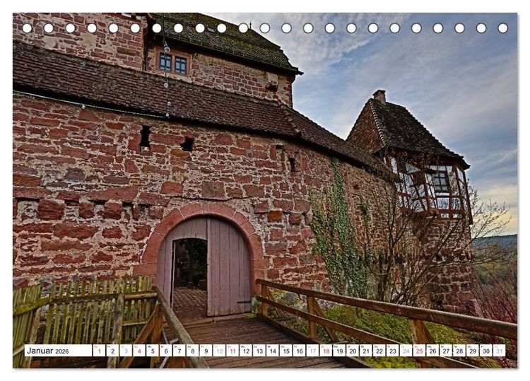 Produktbild: Altensteig (Tischkalender 2026 DIN A5 quer), CALVENDO Monatskalender