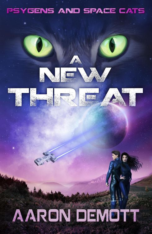 Produktbild: A New Threat (Psygens and Space Cats, #1)