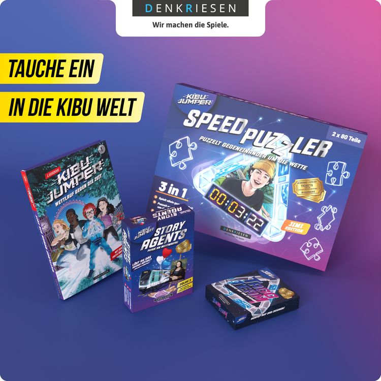 Produktbild: DENKRIESEN - KIBU JUMPER&reg; - Secret 6 - "Die Jagd beginnt"