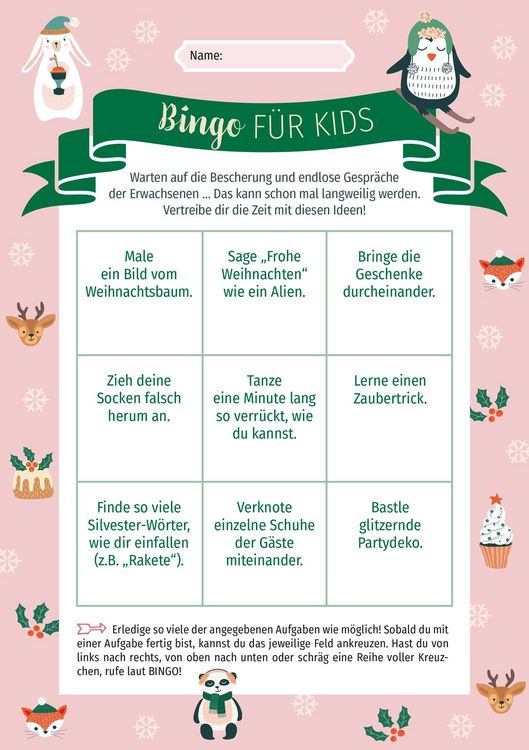 Produktbild: Weihnachts-Bingo