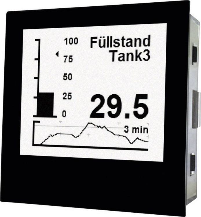 Produktbild: TDE Instruments Digalox DPM72-PP Digitales Einbaumessger&auml;t