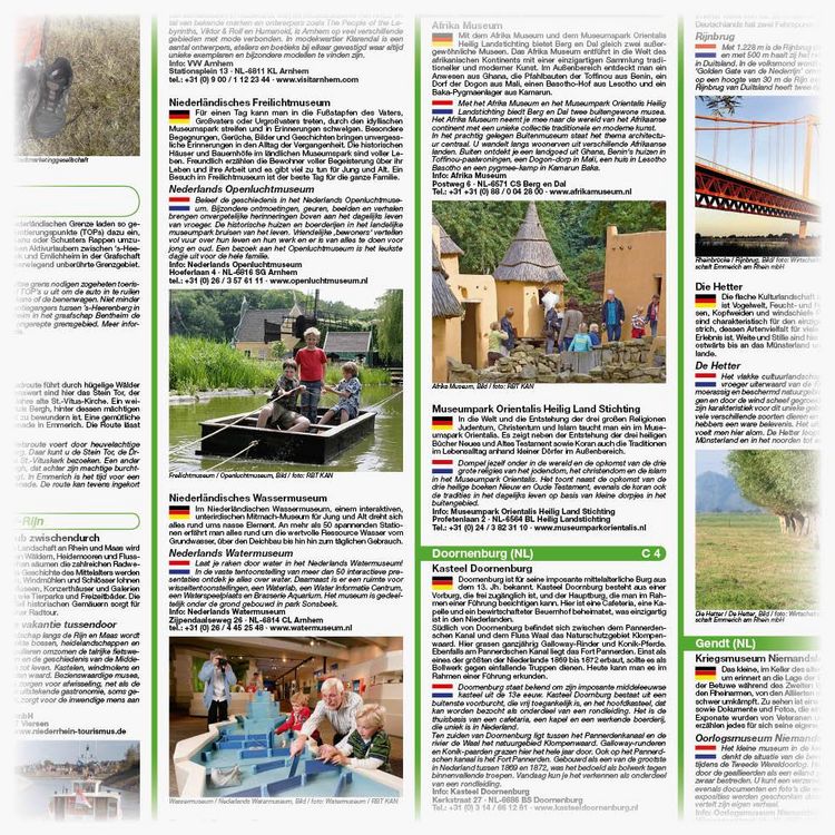 Produktbild: A N K E, Arnhem - Nijmegen - Kleve - Emmerich 1:50 000