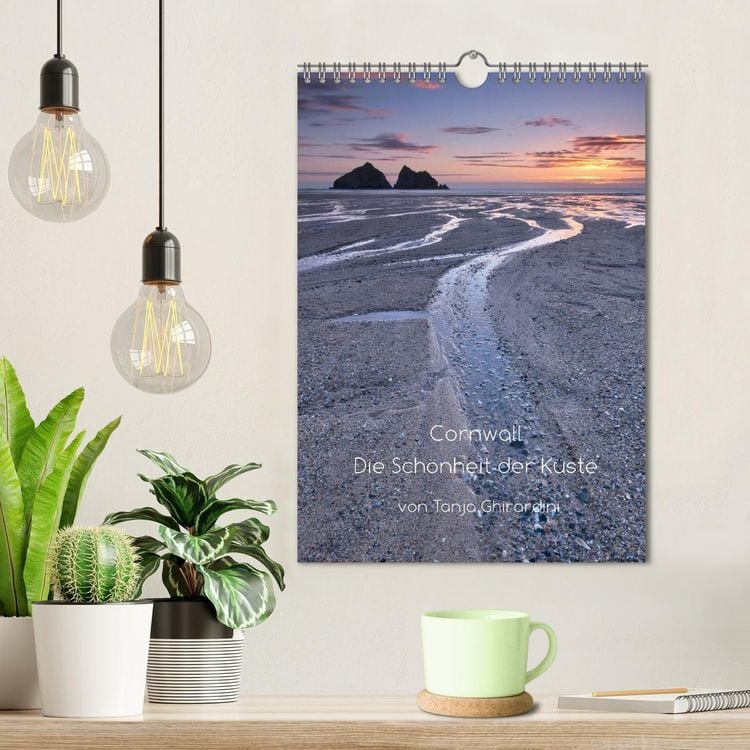 Produktbild: Cornwall - Die Sch&ouml;nheit der K&uuml;ste (Wandkalender 2026 DIN A4 hoch), CALVENDO Monatskalender
