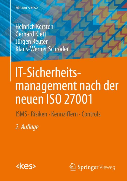 Produktbild: IT-Sicherheitsmanagement nach der neuen ISO 27001