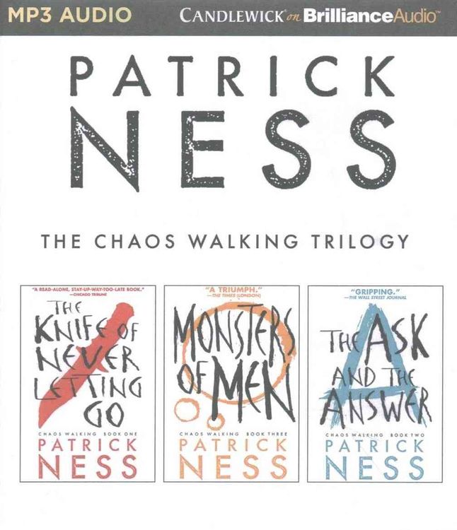 Produktbild: Patrick Ness - The Chaos Walking Trilogy: The Knife of Never Letting Go, the Ask & the Answer, Monsters of Men