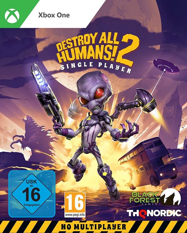 Produktbild: Destroy All Humans! 2 - Reprobed: Single Player