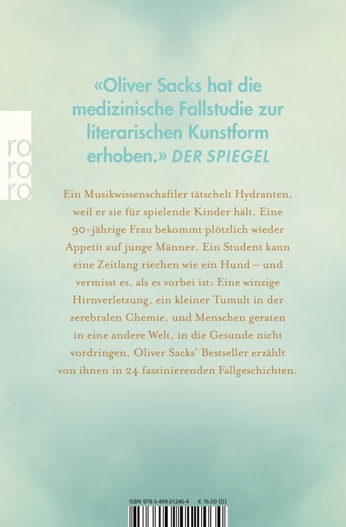 Produktbild: Der Mann, der seine Frau mit einem Hut verwechselte