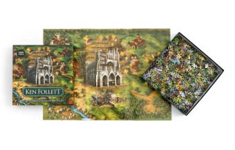 Produktbild: Ken Follett. Ein Kingsbridge-Puzzle in 1000 Teilen