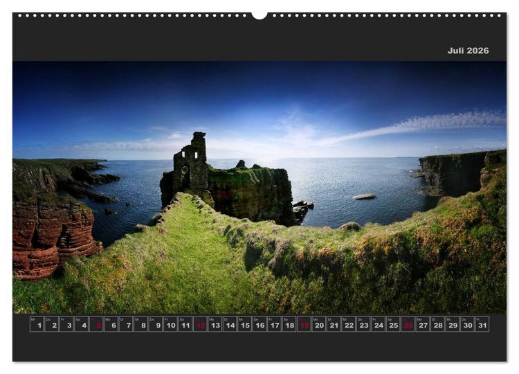 Produktbild: Schottland Panoramen (Wandkalender 2026 DIN A2 quer), CALVENDO Monatskalender