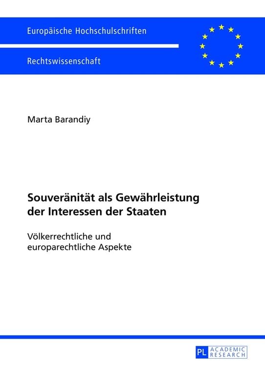 Produktbild: Souver&auml;nit&auml;t als Gew&auml;hrleistung der Interessen der Staaten