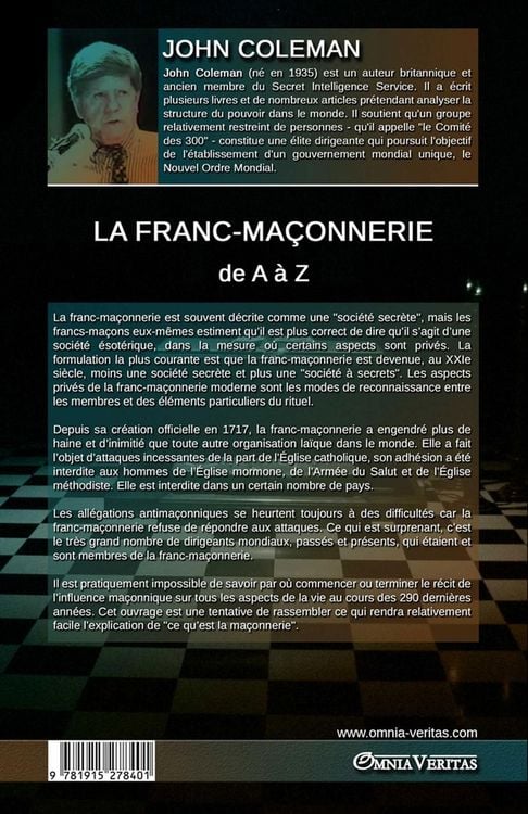 Produktbild: La Franc-ma&ccedil;onnerie de A &agrave; Z