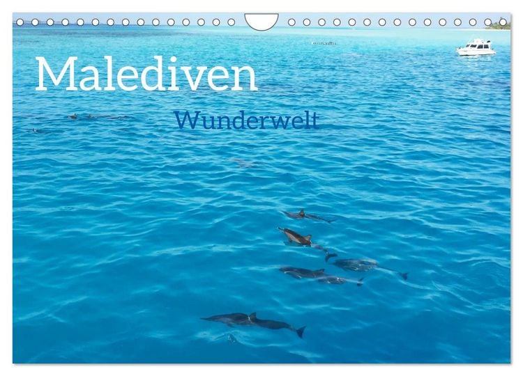 Produktbild: MALEDIVEN Wunderwelt (Wandkalender 2026 DIN A4 quer), CALVENDO Monatskalender