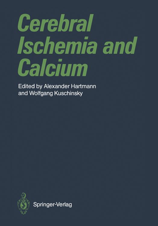 Produktbild: Cerebral Ischemia and Calcium