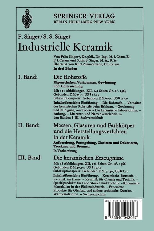 Produktbild: Die Rohstoffe der Keramik
