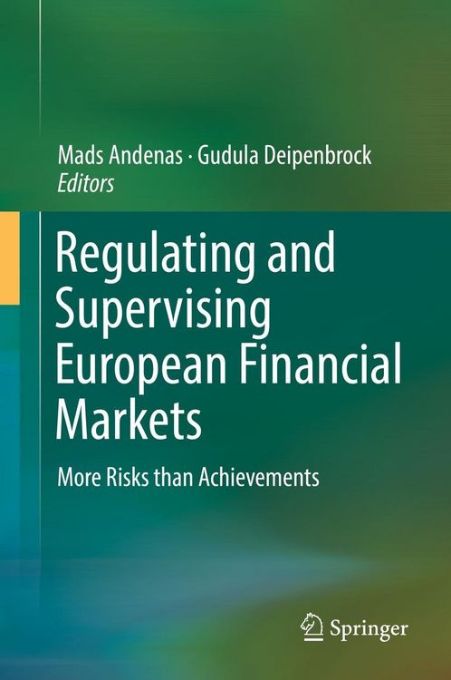 Produktbild: Regulating and Supervising European Financial Markets