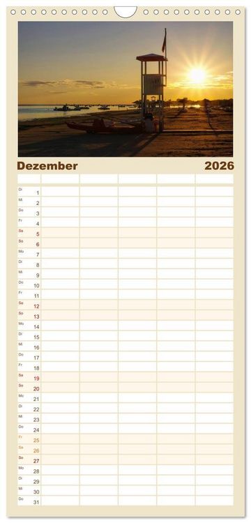 Produktbild: Familienplaner 2026 - Friaul-Julisch Venetien - zwischen Alpen und Adria mit 5 Spalten (Wandkalender, 21 x 45 cm) CALVENDO